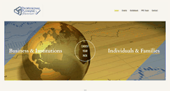 Desktop Screenshot of professionalplanningservices.com